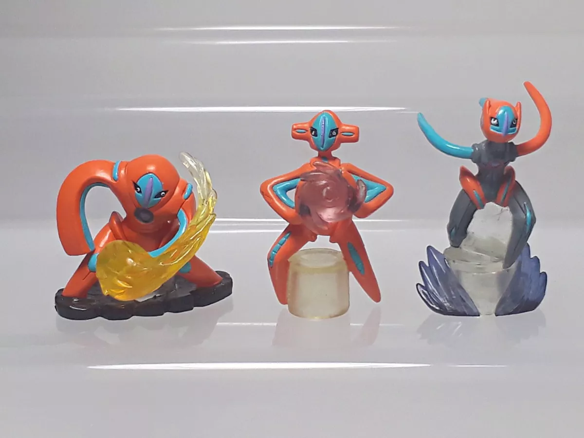 Deoxys(4 pcs)Pokemon Monster Bandai Gashapon Collection Figure Toy Japan.