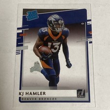 KJ Hamler 2020 Panini Chronicles #RR-KH Clearly Donruss Rated Rookies Football