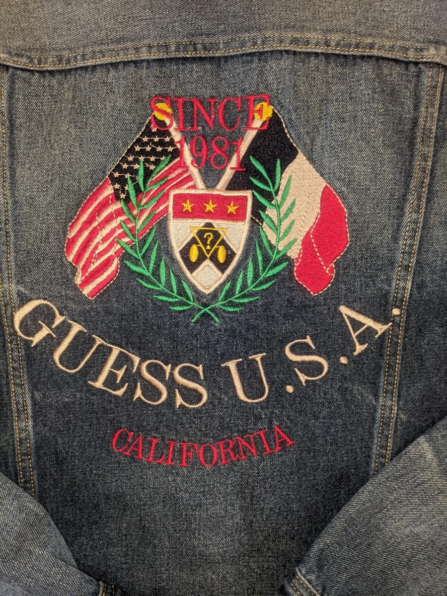 Guess 90s sales icon denim jacket