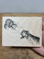 Stampa Rosa 16 Popping Mouse Stamp UNUSED RARE