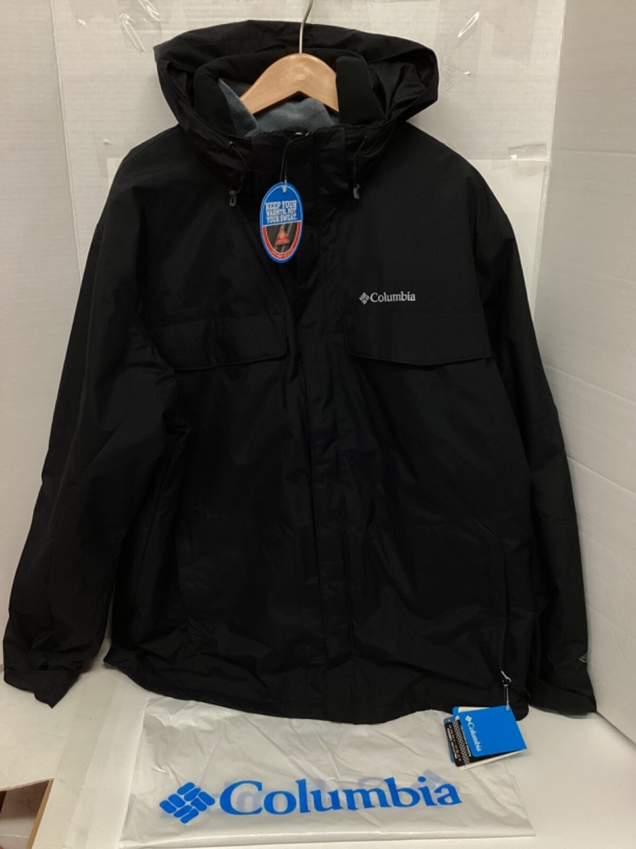 セール中Columbia Interchange Mサイズ Columbia Sportswear Jacket Mens Large Interchange Rain Snow