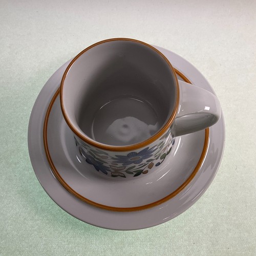 Georg Jensen Quattrocento Fine Porcelain Cup & Saucer - MCM - Rare - Picture 3 of 5