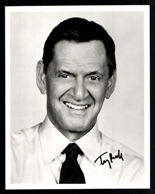Tony Randall 1920-2004 Schauspieler USA Foto Original Signiert # G 40354