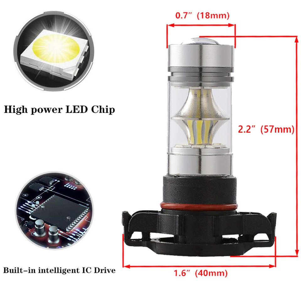 For Chevy Silverado 1500 2500 3500 20072015 LED Headlight Hi/Lo+Fog