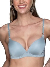 Vanity Fair Ego Boost Wireless Push-Up Bra 72301 Seaside Mist 34B NWT