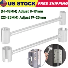 Door Hinge Repair Spanner Hinges Gap Adjusting Wrench Tool 14-18MM, 23-25MM