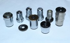 Microscope Objectives GERMANY | *Vintage* (x8) Eyepieces Carl Zeiss Jena Wetzler