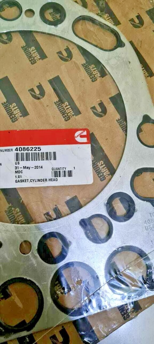 CUMMINS 4086225 GASKET CYLINDER HEAD QSK60/QSK45 3649981