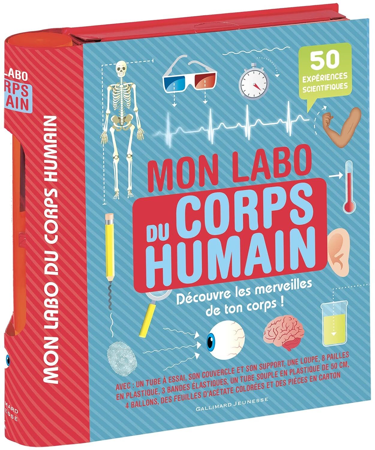 9782075105941 Mon labo du corps humain: 50 expériences scientif...aire chez soi