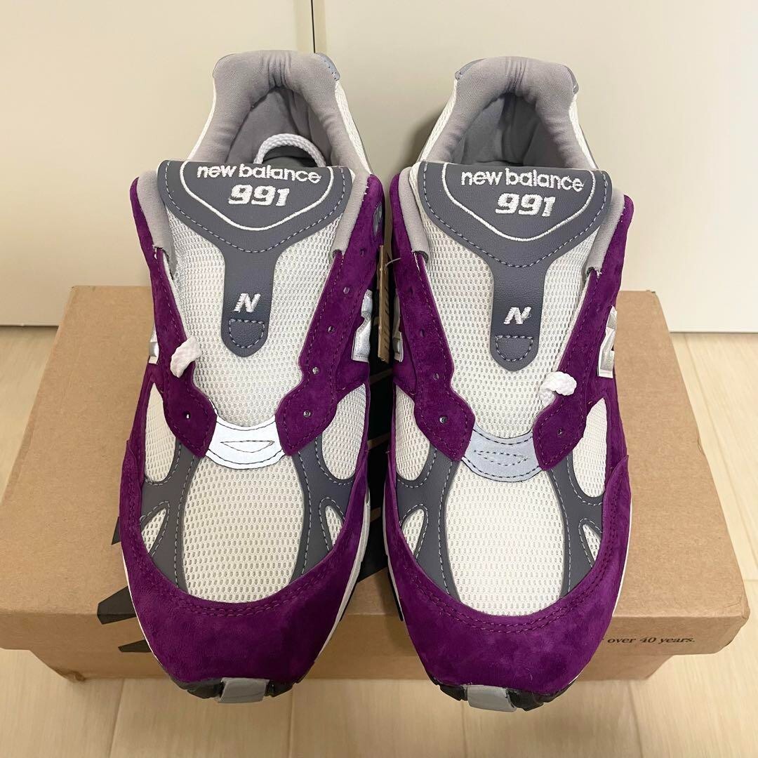 送料込み 新品 New Balance 991 MiUK Grape Juice s-l400.jpg