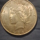1923S Dollar $1 Silver Coin Circulated 0.9 Fineness US Business Strike