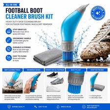 Football Boot Cleaner Brush Kit &ndash; Heavy Duty Shoe Cleaning Brush for Outdoor