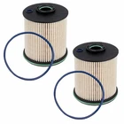 2X For Chevy ACDelco Fuel Filter Kit 49243 TP1015 23304095 6.6L Duramax Diesel