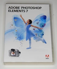 Photoshop Elements 7 (Windows PC,  2008) Includes Serial Key