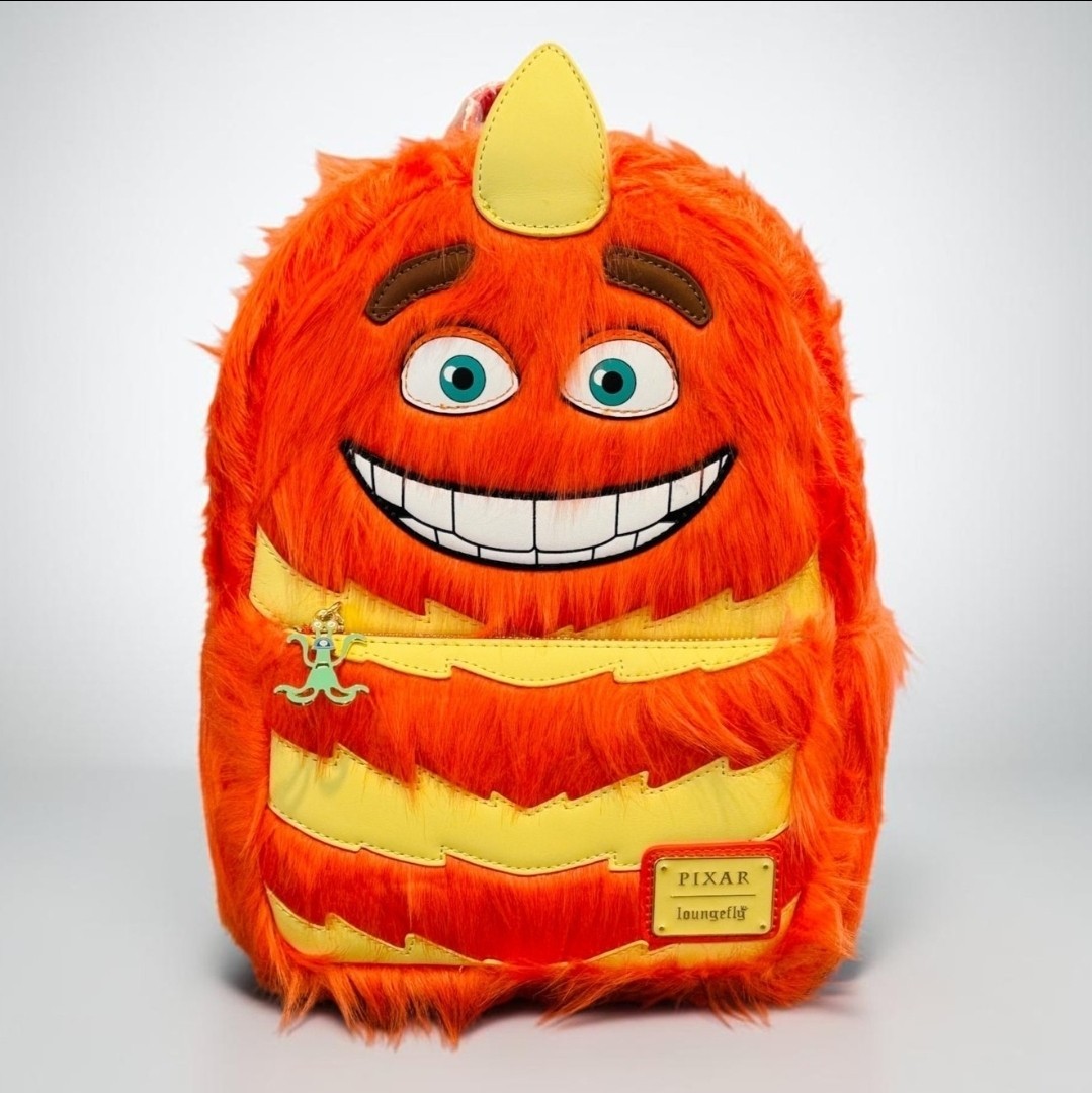 Mini mochila Loungefly Monsters, Inc. George Sanderson nueva con etiquetas