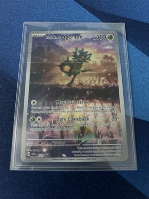 Pokémon TCG Teal Mask Ogerpon Pokemon Center Stamp Promo Twilight Mascarade