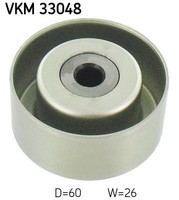 SKF VKM 33048 Umlenk-/FüHrungsrolle, Keilrippenriemen FüR CitroËN Peugeot
