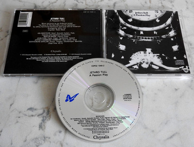 JETRO TULL A PASSION PLAY CD 1973 CHRISALYS EMI SWINDON MADE IN UK