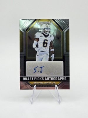 Steven Jones Jr. 2023 Panini Prizm Draft Picks Autographs SP #DPA-SJJ