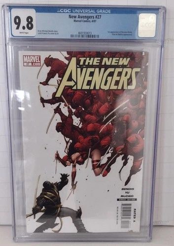 New Avengers #27 Graded CGC 9.8 First Appearance of New Ronin, w/Echo & Elektra