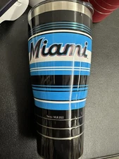 Tervis Miami Marlins MLB 30-fl oz Stainless Steel Tumbler with lid