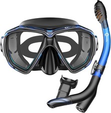 Schnorchelset Schnorcheln Set mit Schnorchel und Taucherbrille,wasserdichte