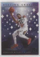 2019-20 Panini Clearly Donruss Clearly Defying Gravity Donovan Mitchell #10 6e0