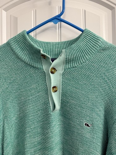 Maglione Vineyard Vines verde mare - Uomo XXL