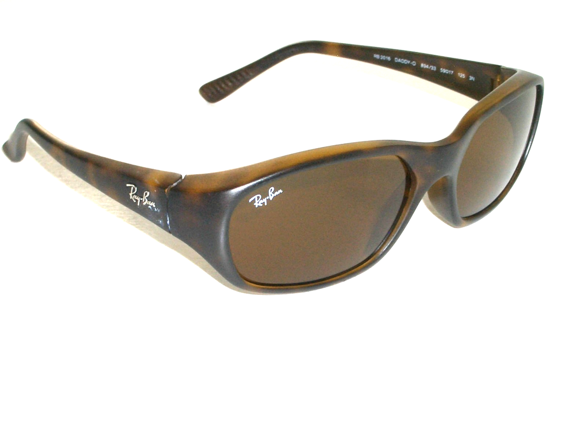 Ray-Ban ブラウン・トータス ファッションメガネ RAY-BAN SLEEK RB2016 59[]17 125 TORTOISE B15 BROWN DADDY-O SPORT