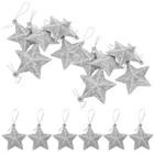 24 Pcs Christmas Star Decorations Ornaments for Trees