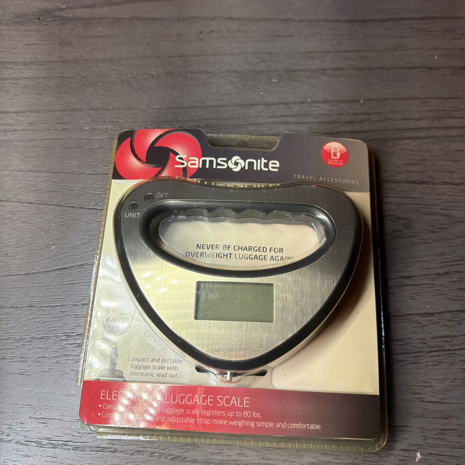 Scale Portable / Strap For Travel Up To 80 Lbs