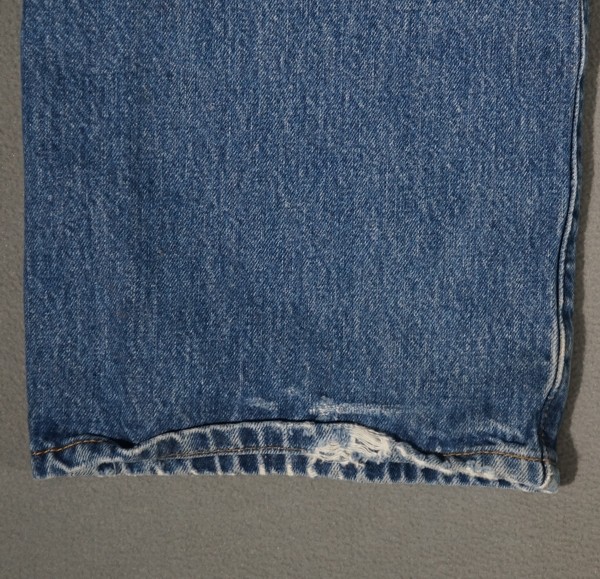 XD05404 **LEVI'S** 501 STRAIGHT LEG MENS WESTERN BLUE JEANS 42X30 (msr 40"x30") thumbnail 6