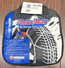 SCC Peerless 0231905 Auto-Trac Light Truck/SUV Tire Traction Chain  Brand New
