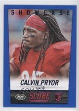 2014 Score Rookie Showcase 54/99 Calvin Pryor #348 pn1