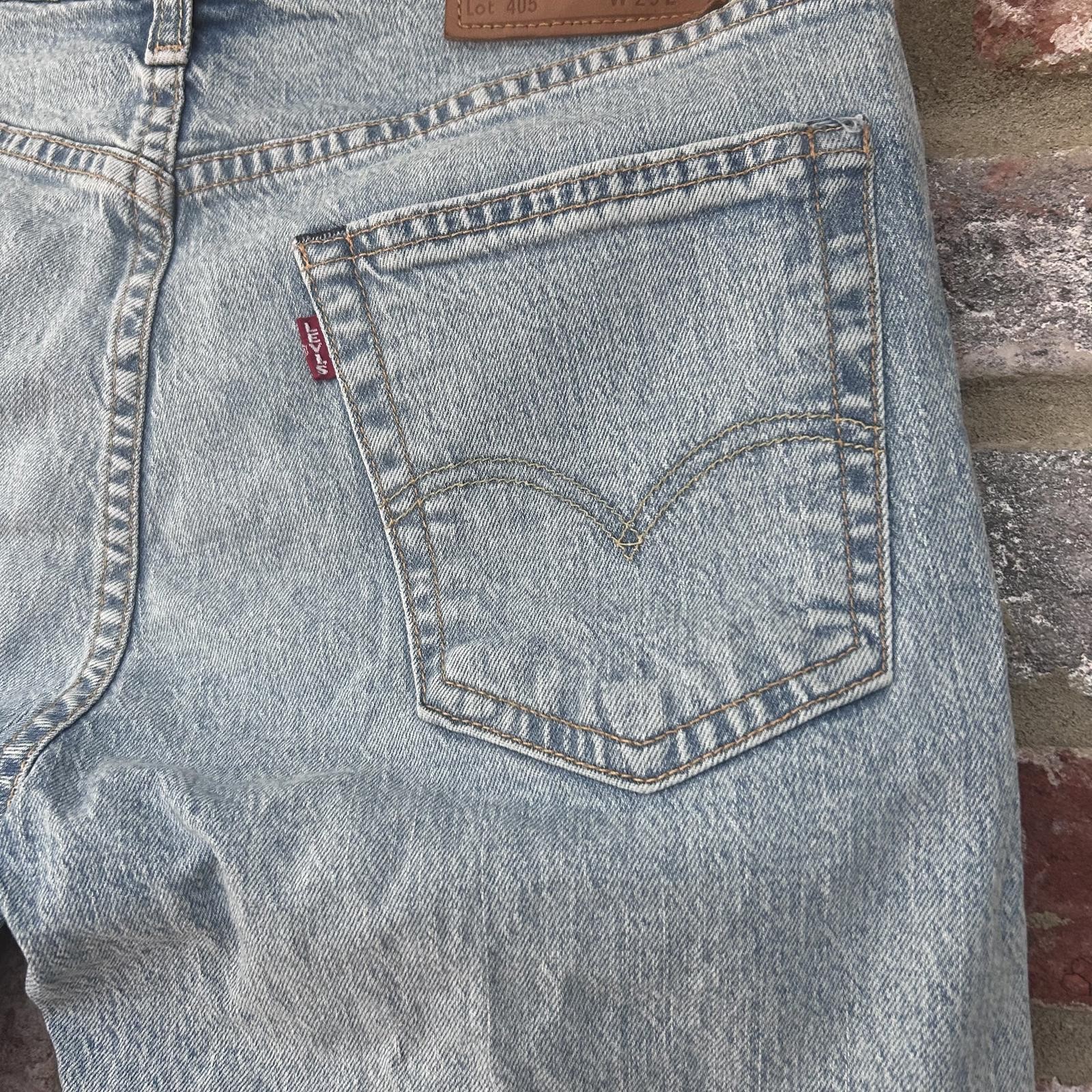 Levi’s 405 Denim Shorts - Light Wash - W29 RRP £65.00 euc image 4