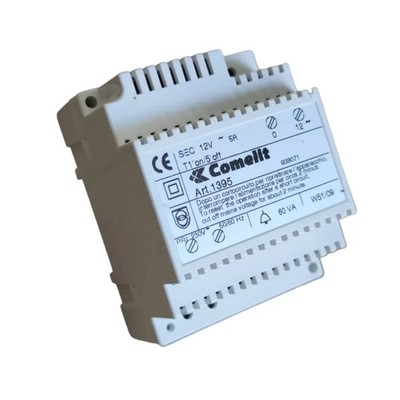 Comelit 1395 transformer 12vac 60va input 230vac