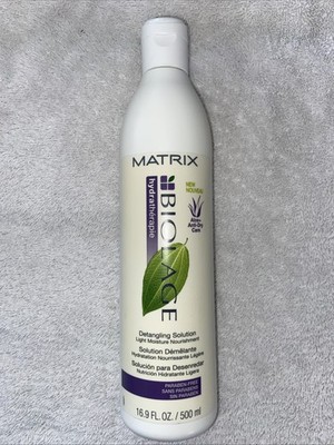 MATRIX BIOLAGE DETANGLING SOLUTION 16.9 oz Hydratherapie ORIGINAL FORMULA New