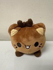 Aurora Tasty Peach Meowchi Reindeer Cat 7 Inch Plush