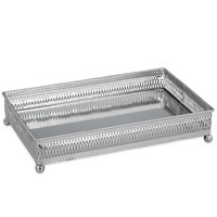 Spiegeltablett 30X20 Cm Eckig Galerietablett Stand-KugelfüßE Deko Serviertablett