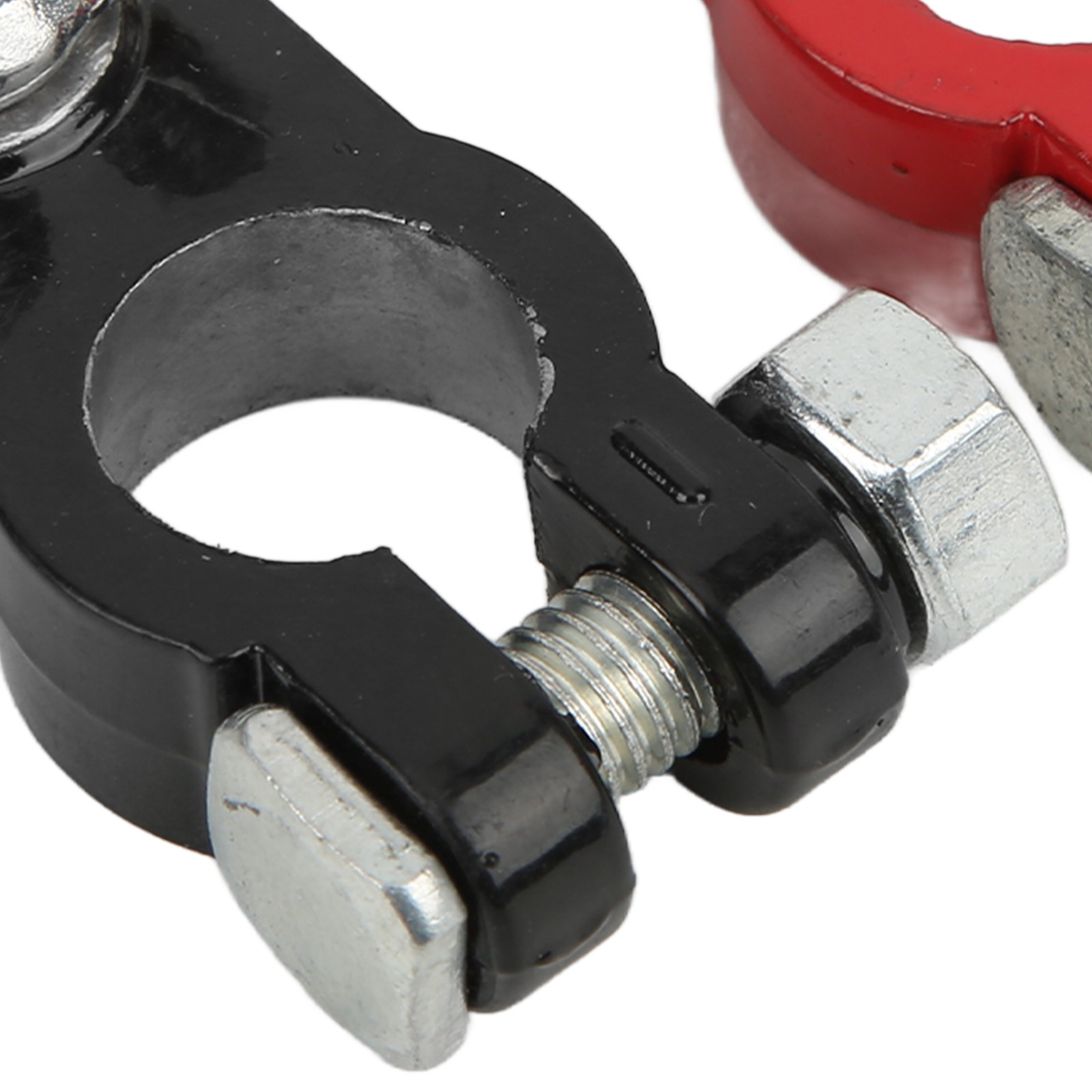 Battery Terminal Clamps Aluminium Alloy Bakelite Insulation For 17‑19mm