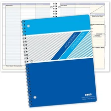 Undated Academic Planner 8.5 X 11 Weekly Organizer For Students Room For 7 Su...