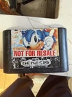 Sega Genesis Sonic The Hedgehog Game