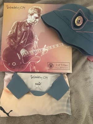 Puma Man City X OASIS Authentic Definitely Maybe Jersey NIB W
