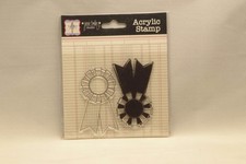 Blue Ribbon Clear Polymer Cling Stamp