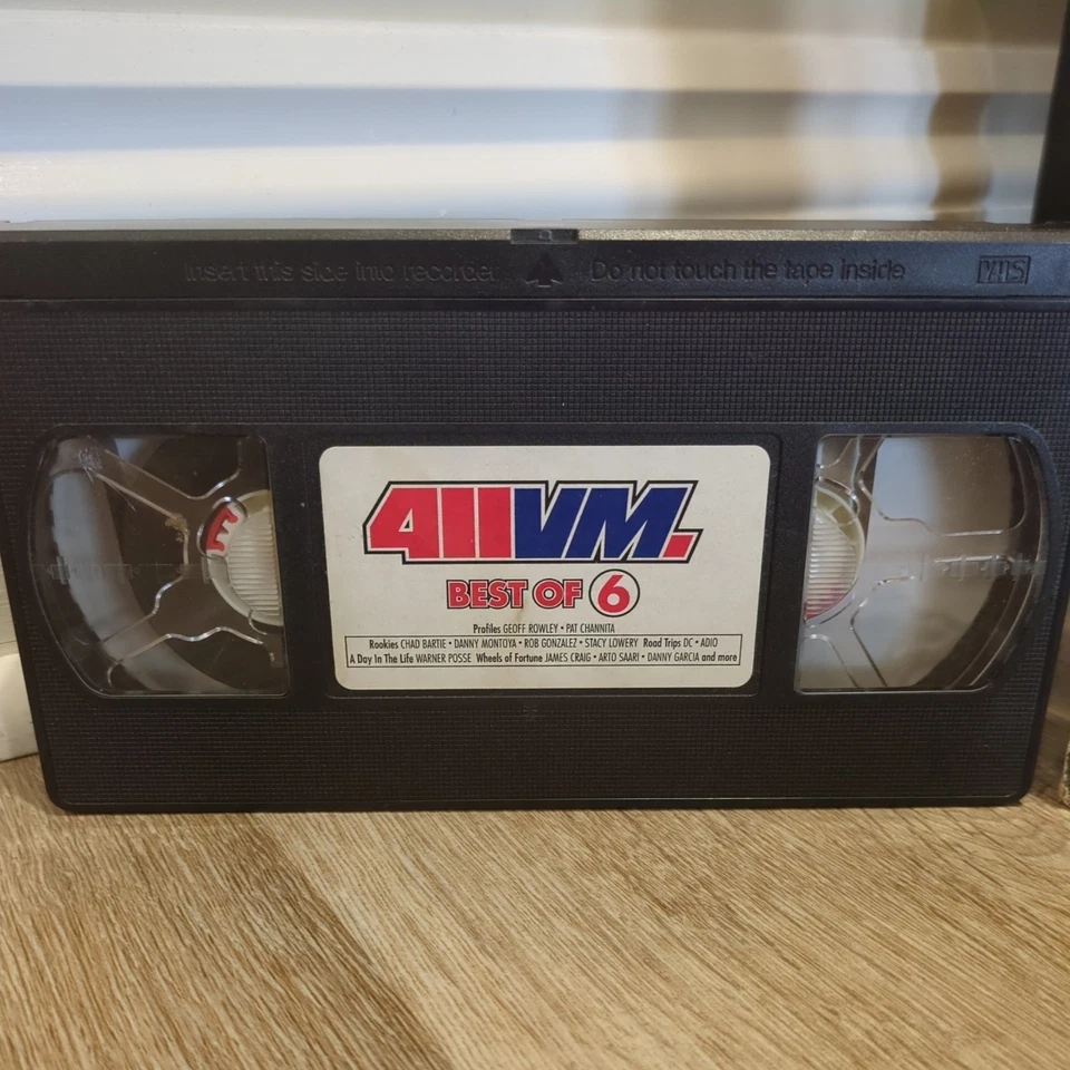 411 BEST OF 6 SKATEBOARD VHS TAPE Skate Video 1999 Geoff Rowley 90s Tested - Imagem 3 de 4