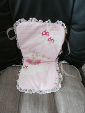 POUPÉES POUSSETTE / COUSSIN D'ASSISE CHAISE HAUTE. PETITE TAILLE