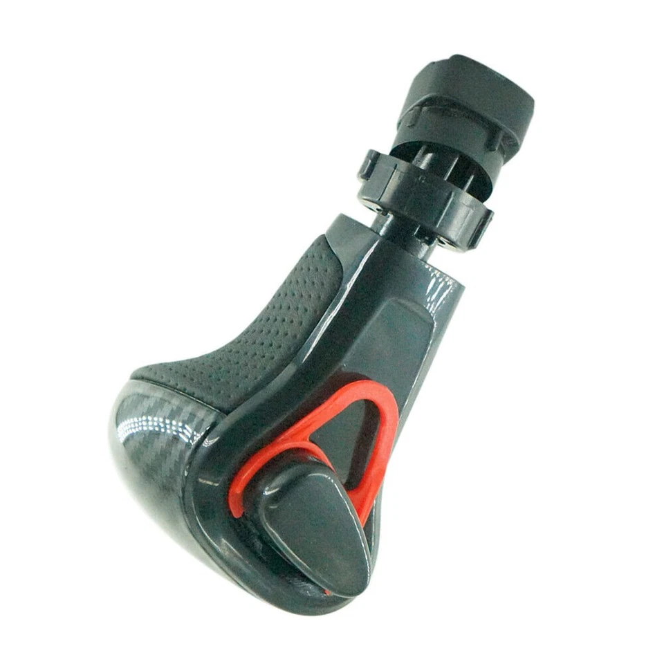 Carbon Fiber Black Gear Shift Knob Handle Shift Lever for Audi A4 A5 2008-2016 Foto 4 de 4