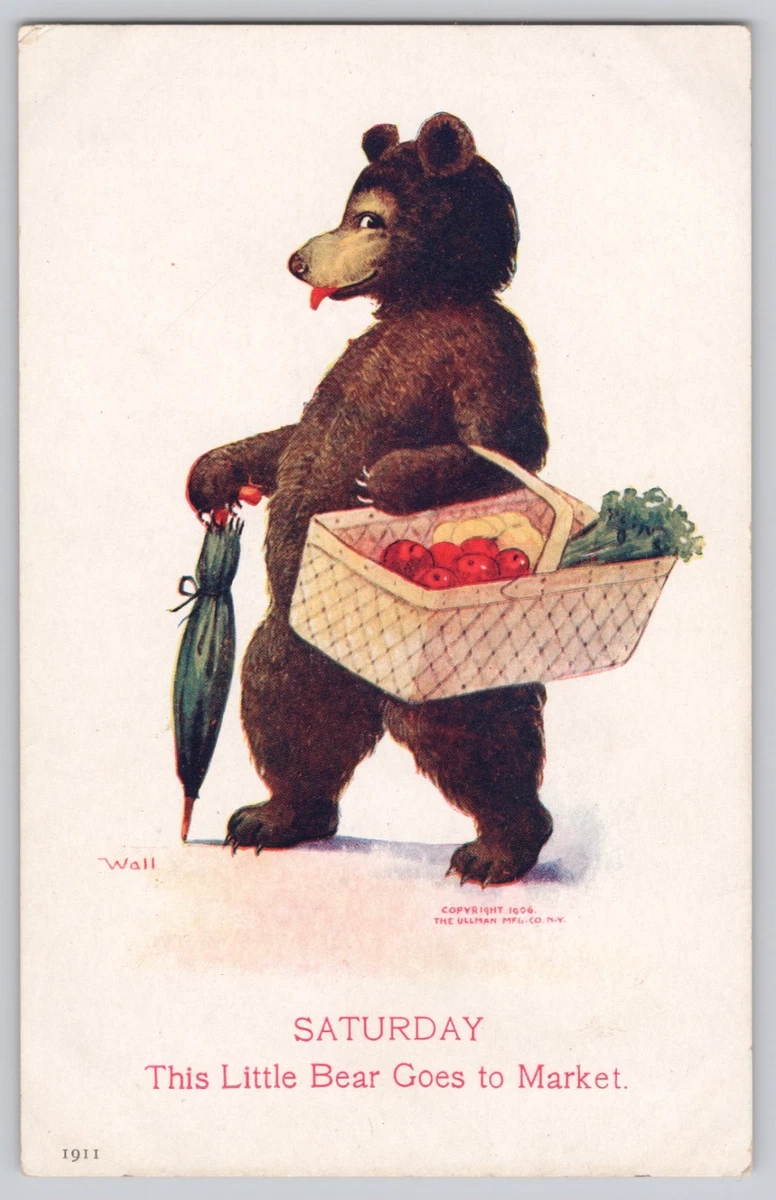 Collectible Brown Bear Postcards for sale | eBay