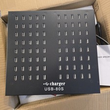 80 Port Multiple USB Charging Station, 800W 150A Fast Charger Station, See Desc