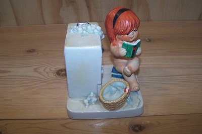 Goebel Redhead Vintage Charlotte Byj At Work Girl Laundry 1970's  Rare HTF 4.5 